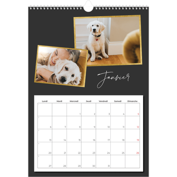 Calendrier photo A3 — Tellement de souvenirs