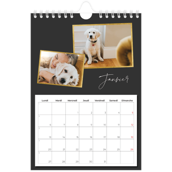Calendrier photo A5 — Tellement de souvenirs
