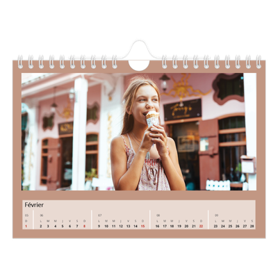 Calendrier photo A5 — Terracotta [Février]