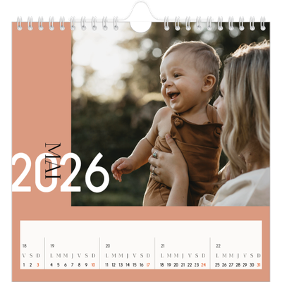 Calendriers annuels carré — Superposition [couverture]