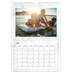 Calendrier photo A4 (20 x 30 cm) — Effet marbre [couverture]