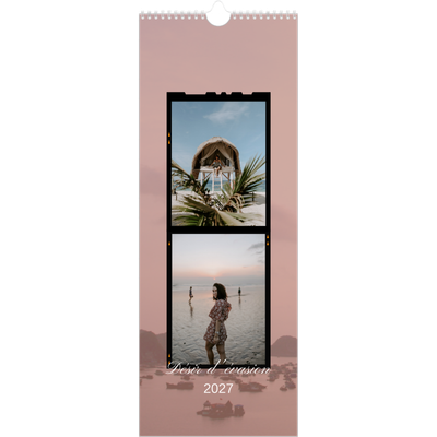Calendrier mural long  — Envie d'aventures [couverture]