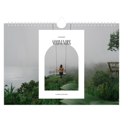 Calendrier photo A4 — L'arche ouverte [couverture]