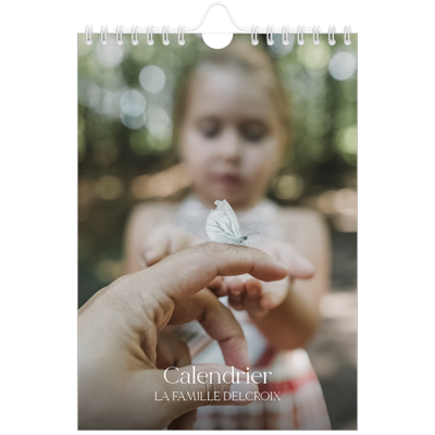 Calendrier photo A5 — Douze jolis mois [couverture]