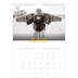 Calendrier photo A4 (20 x 30 cm) — Style héritage [Avril]