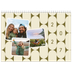 Calendrier photo A4 double (30 x 40 cm) — Motifs rétros [couverture]