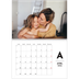 Calendrier photo A4 double (30 x 40 cm) — Projecteur sur les lettres [Avril]