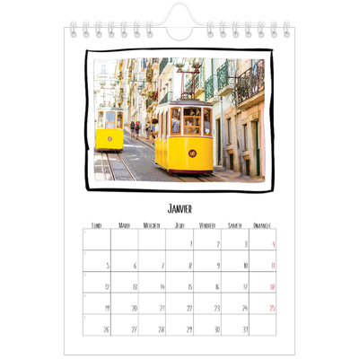 Calendrier photo A5 — Instants d'album photo [Janvier]