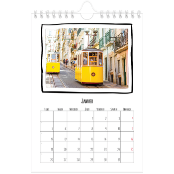 Calendrier photo A5 — Instants d'album photo