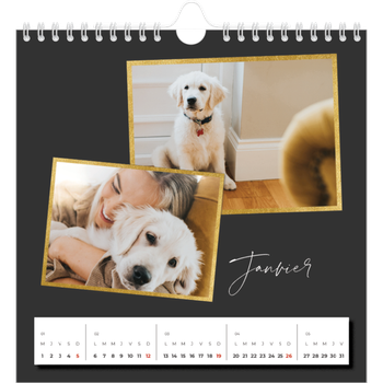 Calendrier photo carré — Tellement de souvenirs