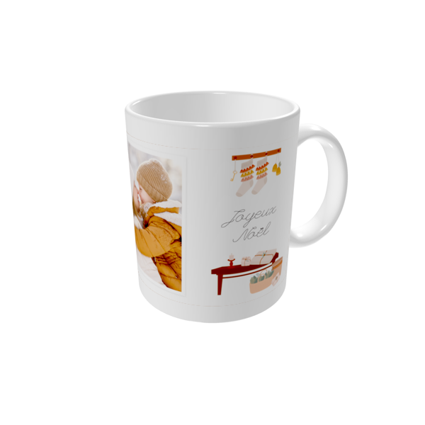 Mug personnalisé — Ambiance rustique