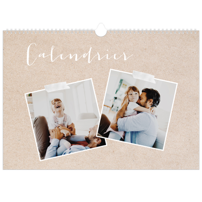 Calendrier photo A3 — Calendrier-album [couverture]