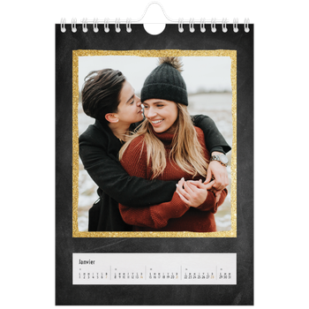 Calendrier photo A5 — Paillete et ardoise