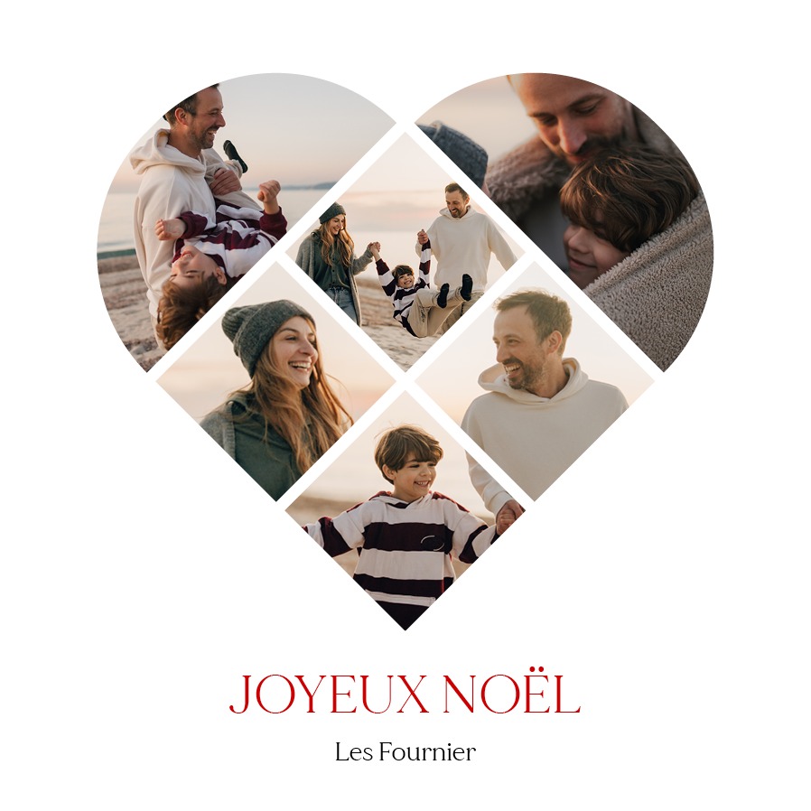 Faire-part & Cartes — Vœux en cœur