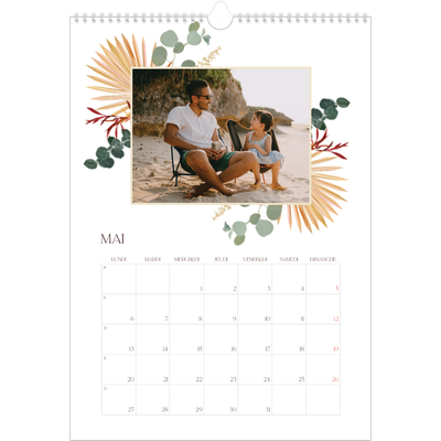 A3 Calendrier annuel — Bohème [couverture]