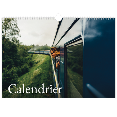 Calendrier photo A3 — Superposition classique [couverture]