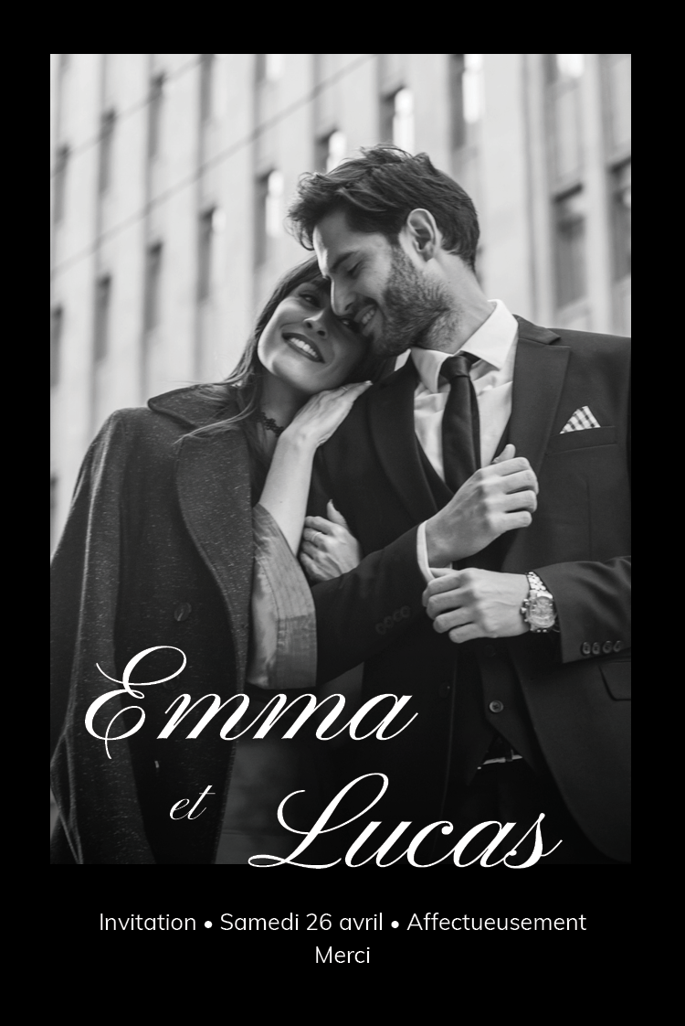 Cartons d'invitation — Diapositive