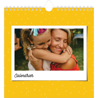 Calendriers annuels carré — Cliché rétro pop [couverture]