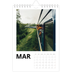 Calendrier photo A5 — Espace blanc [Mars]