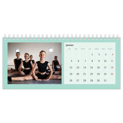 Calendrier de bureau — Neo Scandi [Janvier]