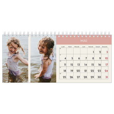 Calendrier de bureau — Chapitres pastel [couverture]
