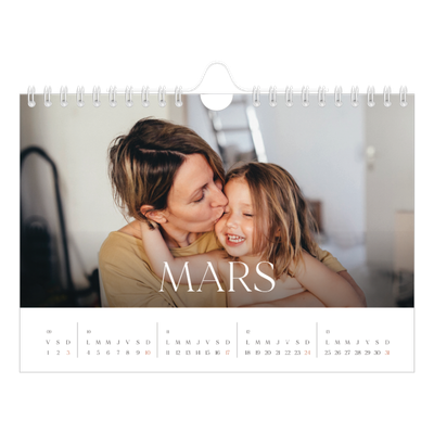 Calendrier photo A5 — Douze jolis mois [Mars]