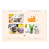 Calendrier photo A5 — Pattes de chat et gribouillis [couverture]