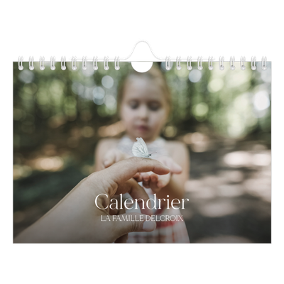 Calendrier photo A5 — Douze jolis mois [couverture]