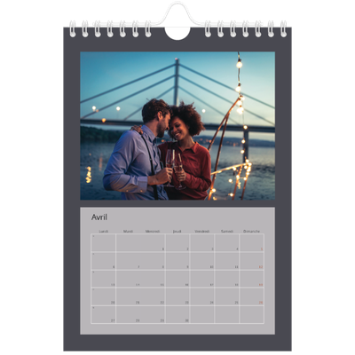 Calendrier photo A5 — Un monde en couleur [Avril]