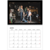 Calendrier photo A4 double (30 x 40 cm) — Bodures noires [Janvier]