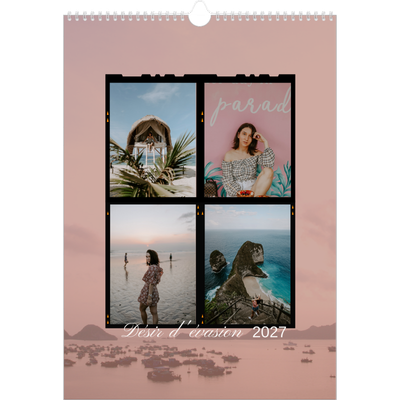 A3 Calendrier annuel — Envie d'aventures [couverture]