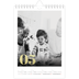 Calendrier photo A5 — Larges numéros brillants [couverture]
