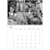Calendrier photo A4 double (30 x 40 cm) — Noir et blanc élégant [couverture]