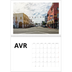Calendrier photo A4 double (30 x 40 cm) — Espace blanc [Avril]