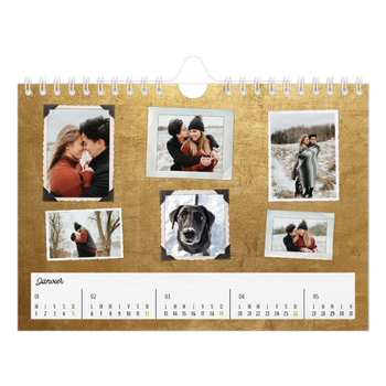 Calendrier photo A5 — Collection de photos