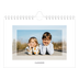 Calendrier photo A5 — Cadre clair [couverture]