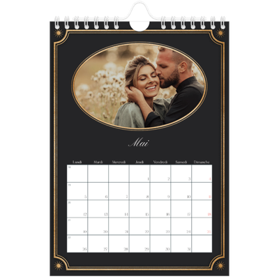 Calendrier photo A5 — Classique vintage [couverture]