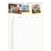Calendrier familial A4 — Agenda moderne - Famille de 4 [couverture]