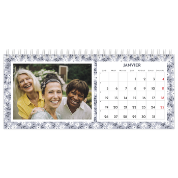 Calendrier de bureau — En floraison