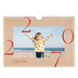 Calendrier photo A5 — Touches de rouge [couverture]