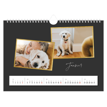 Calendrier photo A4 — Tellement de souvenirs