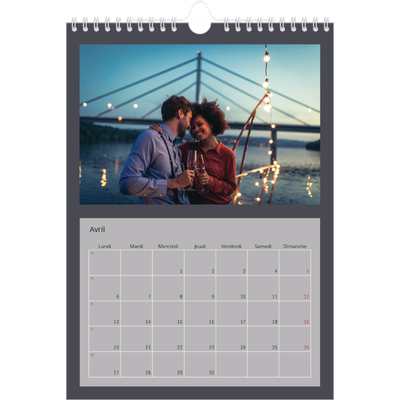 Calendrier photo A4 (20 x 30 cm) — Un monde en couleur [Avril]