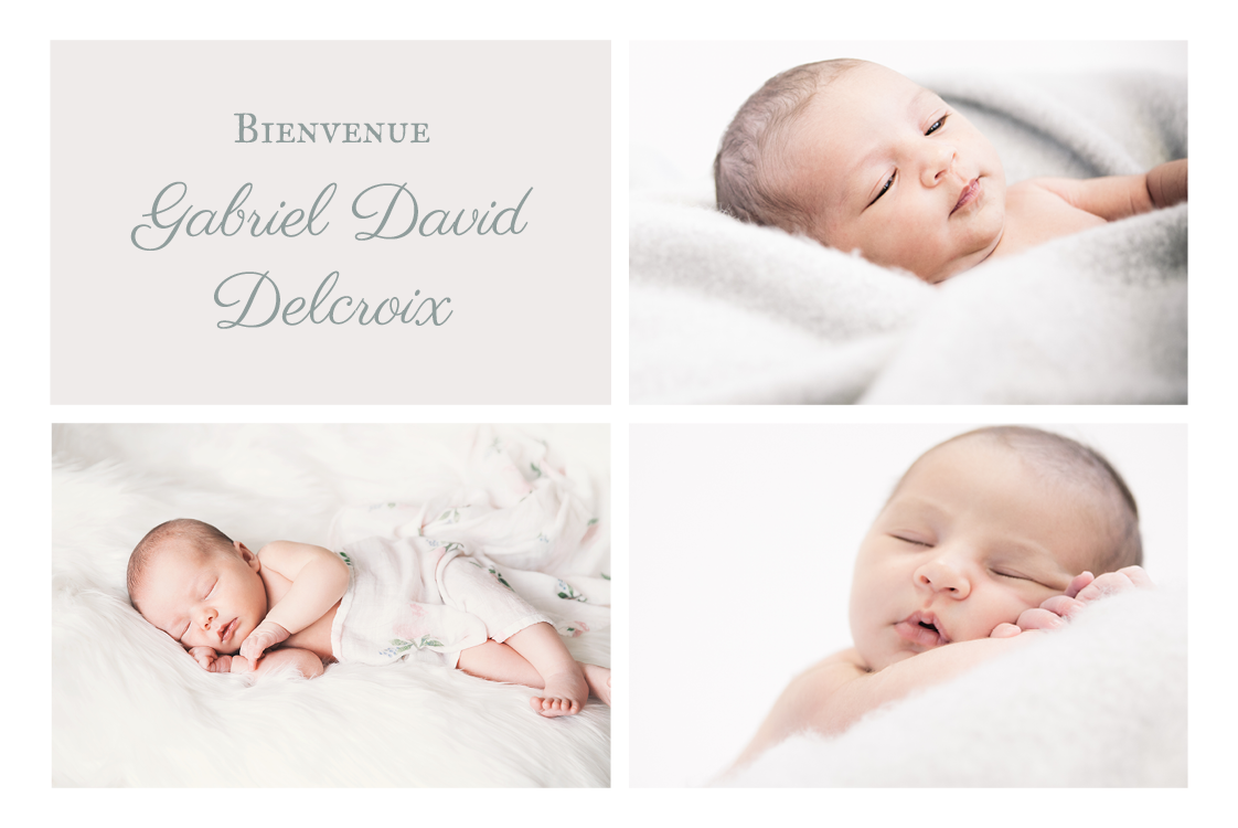 Cartons d'invitation — Visage de bébé