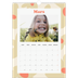 Calendrier photo A4 (20 x 30 cm) — Jeu de motifs [Mars]