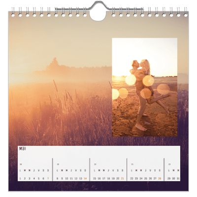 Calendriers annuels carré — Immersion en montagne [couverture]