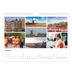 Calendrier photo A4 — Diaporama asymétrique [Février]