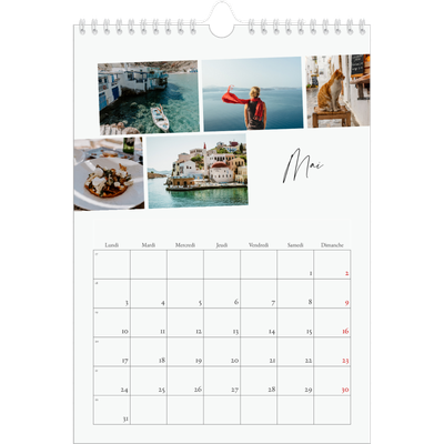 Calendrier photo A4 (20 x 30 cm) — Escapade citadine [Mai]