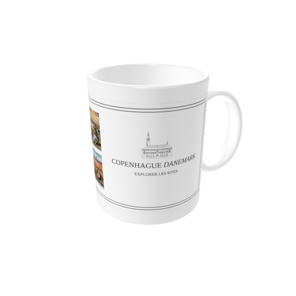 Mug personnalisé — Édition archive - Copenhague