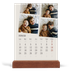 Calendrier de bureau support bois - portrait  — Souvenirs en mouvement [Février]