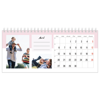 Calendrier de bureau — Agenda 'To Do' list [Avril]